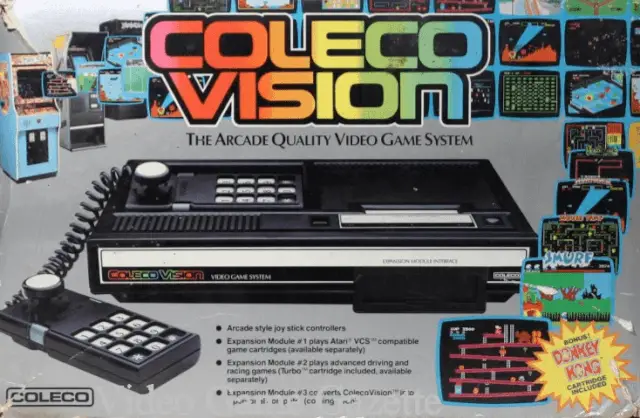 A história do sistema de jogo ColecoVision