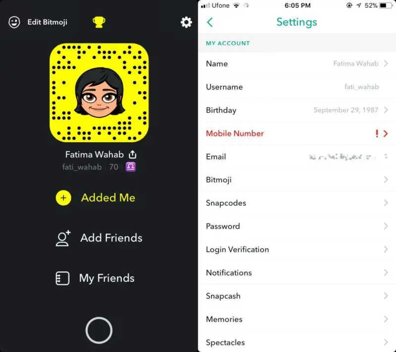 Como adicionar amigos ao Snapchat, digitalizando os seus códigos Snapcodes