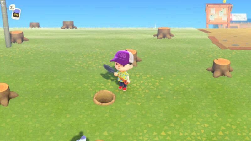 Como conseguir uma pá em Animal Crossing: New Horizons