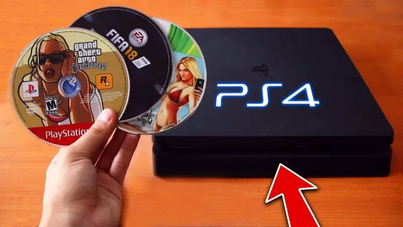 Como corrigir quando uma PS4 năo capta, lê ou ejeta um disco