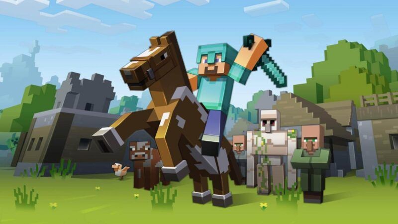 Como montar um cavalo em Minecraft