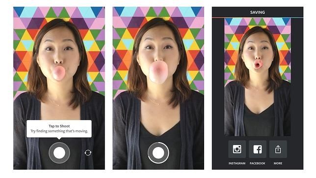 Como publicar um vídeo GIF na Instagram com Boomerang