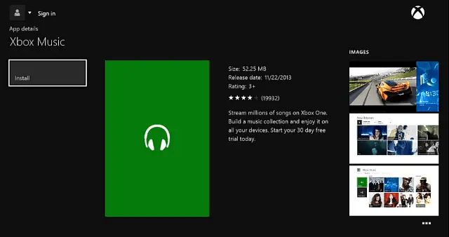 Como tocar música na Xbox One