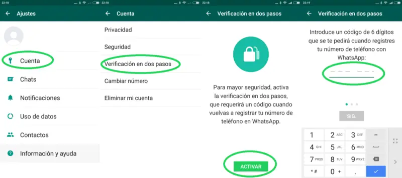 Como utilizar a verificaçăo em duas etapas (2FA) no WhatsApp