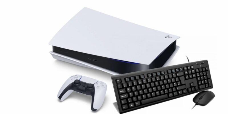 Como utilizar um teclado ou rato na PS5