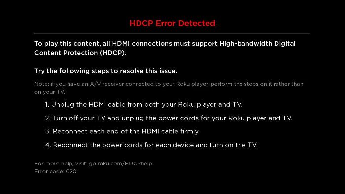 Erro HDCP: o que é e como corrigi-lo