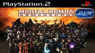 Mortal Kombat: Armageddon PS2 Fatalidades e Códigos