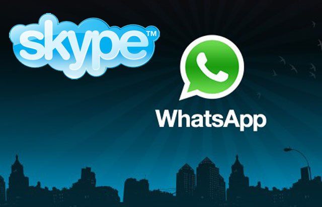 WhatsApp vs. Skype