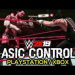 Como se joga os controles da WWE 2K19 PS4?