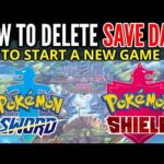 Como posso reiniciar o meu escudo Pokemon Save?