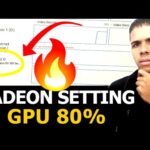 O que é a aplicação Radeon settings host?