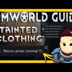 Posso vender roupas manchadas RimWorld?
