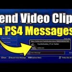 Como é que se envia uma mensagem no PS4?