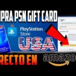 A Amazon vende cartões-presente da PlayStation?