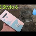 Um LG Stylo 6 é à prova de água?
