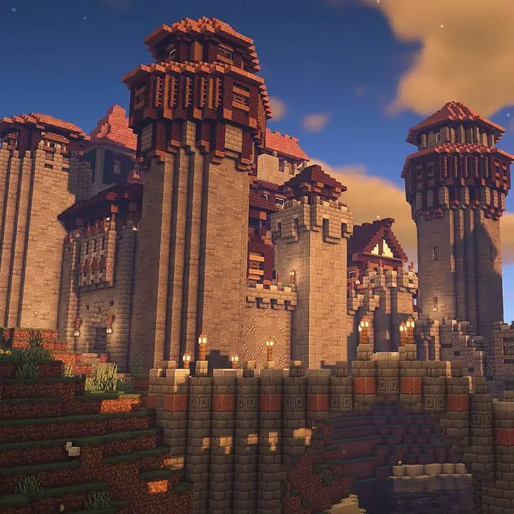 18 Minecraft Medieval Build Idéias e tutoriais - Mamãe tem as