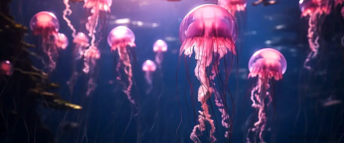 As semelhanças no ciclo de vida das medusas e outros animais cnidários.